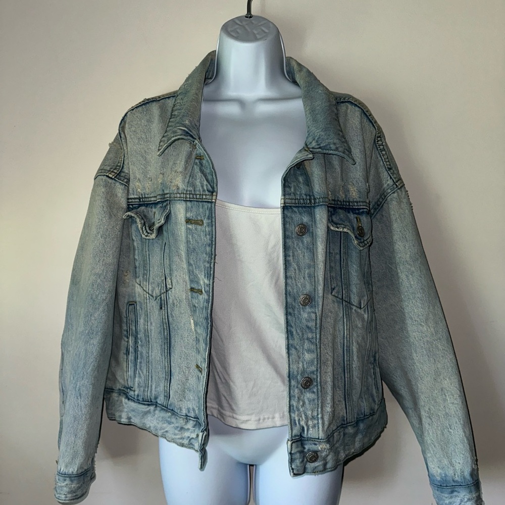 Wild Fable Light Blue Jean Jacket